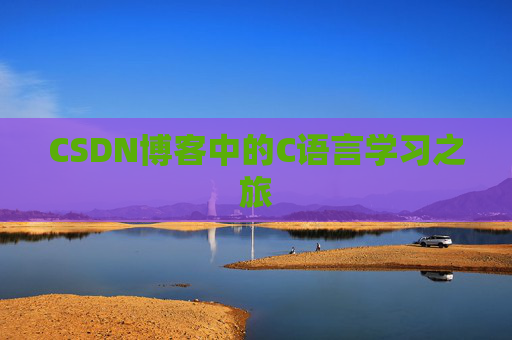 CSDN博客中的C语言学习之旅
